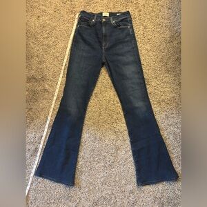 Citizens Of Humanity Lilah Dark Blue Flare Jeans